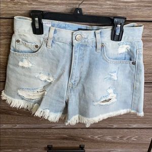 High waisted shorts